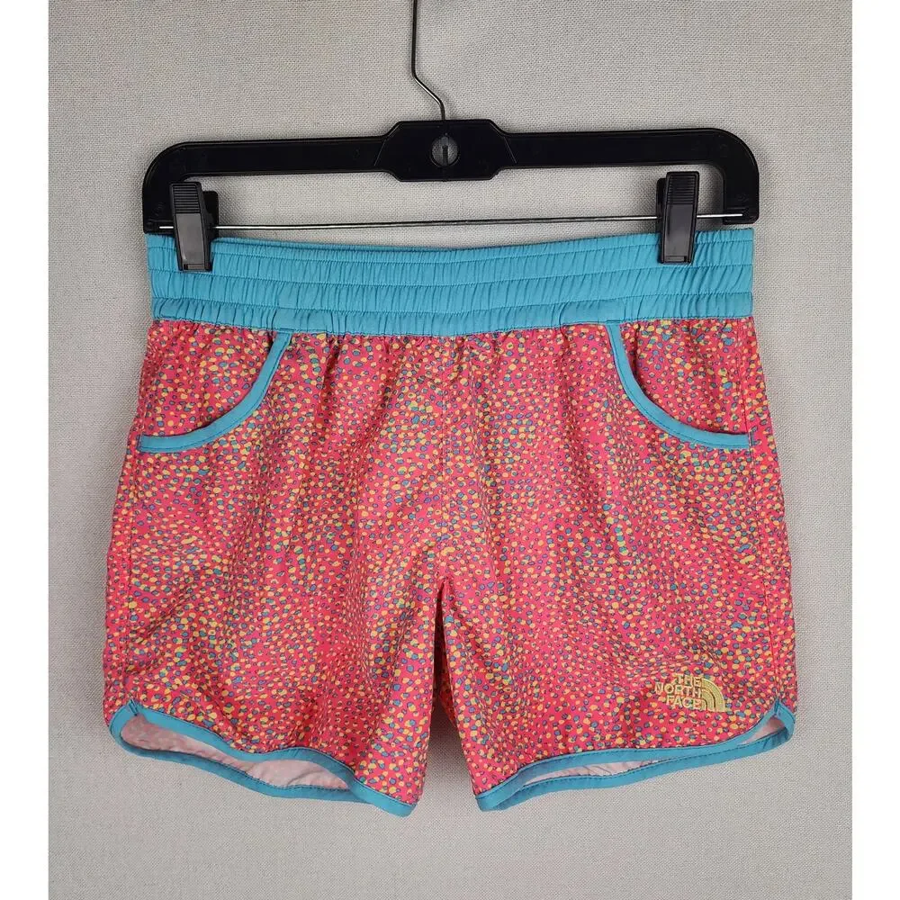 The North Face shorts girls lg (14-16) Dogpatch print water